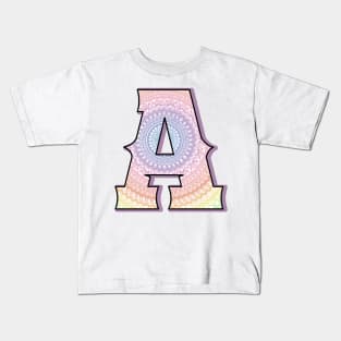 pastel color mandala with alpha A Kids T-Shirt